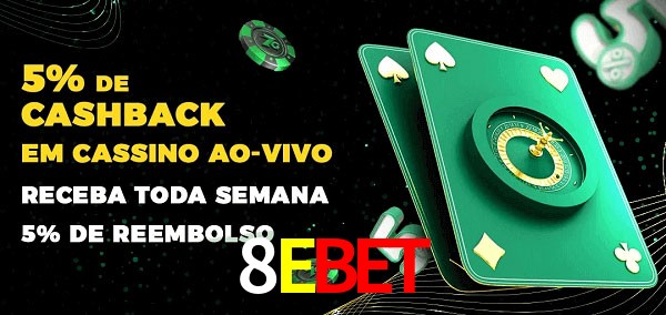 Promoções do cassino ao Vivo 8EBET